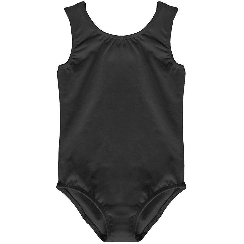 Dance Leotard Eurotard Small Child Black Ballet Jazz Tank Cotton Jaz Ballet